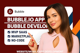 bubble io bubble app bubble developer bubble mvp saas bubble marketplace app