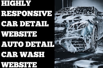 car detailing website car wash website auto detailing website car washing websit