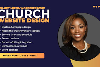 church or religious organization website ministry website, mosque website design