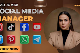 be your social media manager and content creator with instagram post ads set up