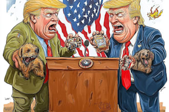 political cartoon and comic strip