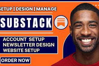 substack setup substack newsletter design podcast setup substack account