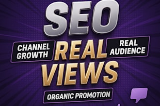 do rumble video promotion channel and video promotion with expert SEO for you