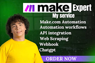 do automate make com scenarios zapier workflows  make com API integrations