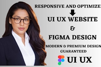 design ui ux website design ui ux design with figma website design figma website