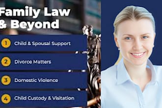 provide family law guidance for self represented litigants