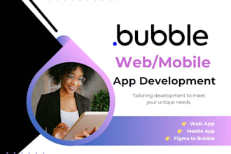 build bubble web app and bubble website in bubble io develop your dream websites