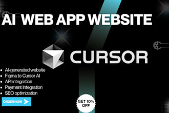 build cursor ai figma to cursor 10web ai website strikingly, web app ui ux