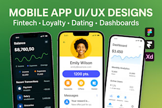 design figma mobile app ui ux mvp ui design wallet app ui ux web app