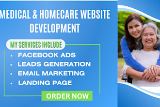 generate leads on medical home care health insurance healthcare website