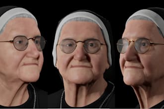 realistic 3d characters 3d metahuman character using blender for games and films