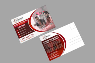 design a postcard, poster, promotional eddm and flyer design