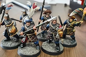 design quality 3d models, warhammer 40k miniature for printing and tabletop game