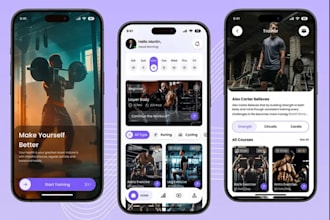 develop health app wellness app fitness app meditation app for android IOS