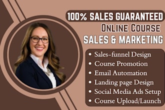 build your complete online course sales funnel on kajabi thinkific or udemy