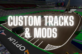 make custom tracks mod for beamng, assetto corsa, iracing, sim games