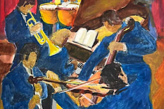 compose music for orchestra, short films and commercials