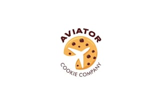 design aviator cookie company logo