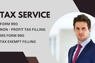 provides services for a wide range of tax forms 990, 1120, 1040 1065 schedule c