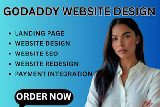 do godaddy website design, godaddy website redesign, godaddy SEO