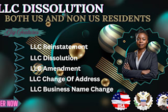 close or dissolve llc, cancel corporation and close ein wyoming llc