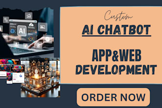 develop chatbot ai app or website ai saas app ai chatbot ai software