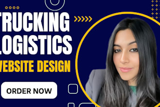 create logistics website, dispatch, trucking,  freight broker, moving website