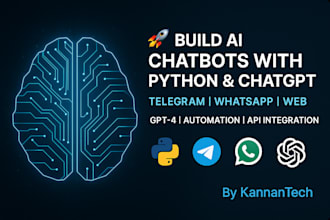 build a custom ai chatbot using python or chatgpt