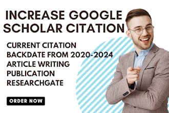 increase google scholar citation, backdate citation for eb1a, eb1,eb2 niw visa