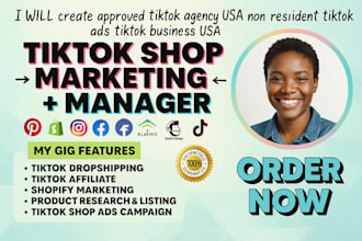 create approved tiktok agency USA non resident tiktok ads tiktok business USA