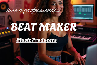 expertly make or remake exclusive beat on hiphop harmony melody producer
