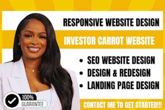 investor carrot, wordpress, real estate website SEO and investors landing page