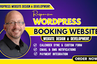 develop online booking appointment system for service website, calendly, amelia