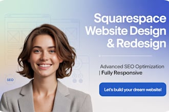 build squarespace website design squarespace website redesign squarespace SEO