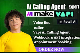 build ai cold calling agents using vapi n8n API make com automation