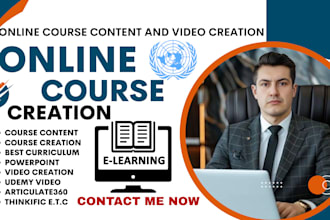 dev online course content, business economy video editing, udemy course creation