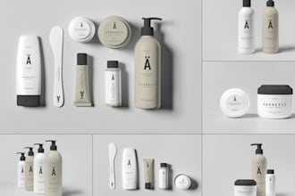 do premium cosmetic and food packaging with label design on amazon mailer box