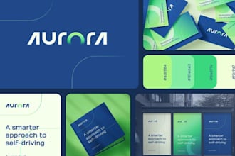 design modern logo, brand style guide, corporate and visual identity, brand book