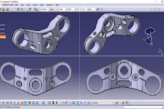 create precise 3d models and technical drawings in catia v5