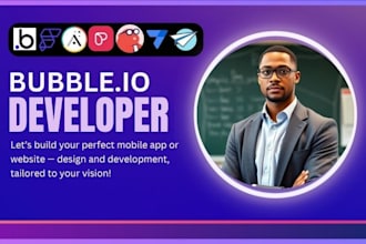 develop goodbarber thunkable weweb bubble io softr bolt adalo app developer