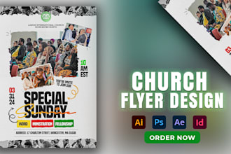 create high quality church flyers that inspire and attract