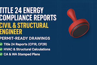 title 24 compliance report mep design civil engineer structural engineer stamp