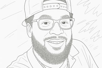 create line art from any image for coloring book pages