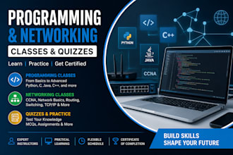 expert help with networking programming classes solutions