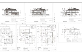 draw architectural floor plans house electrical plumbing mep drawings in autocad