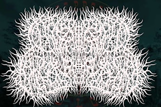 design a logo for metal bands, rock, death metal, grindcore, deathcore