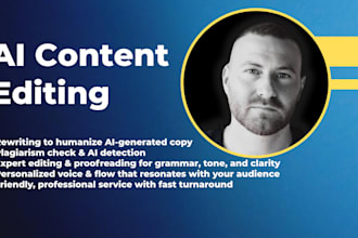 expertly edit your ai generated content and make it sound human