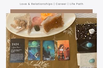 deliver positive focus, intuitive tarot readings for clarity and empowerment