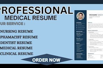 write ats resume for medical, nursing, and healthcare jobs