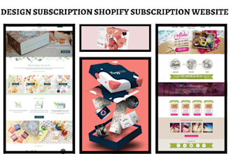 build subscription box store subscription shopify membership subscription websit
